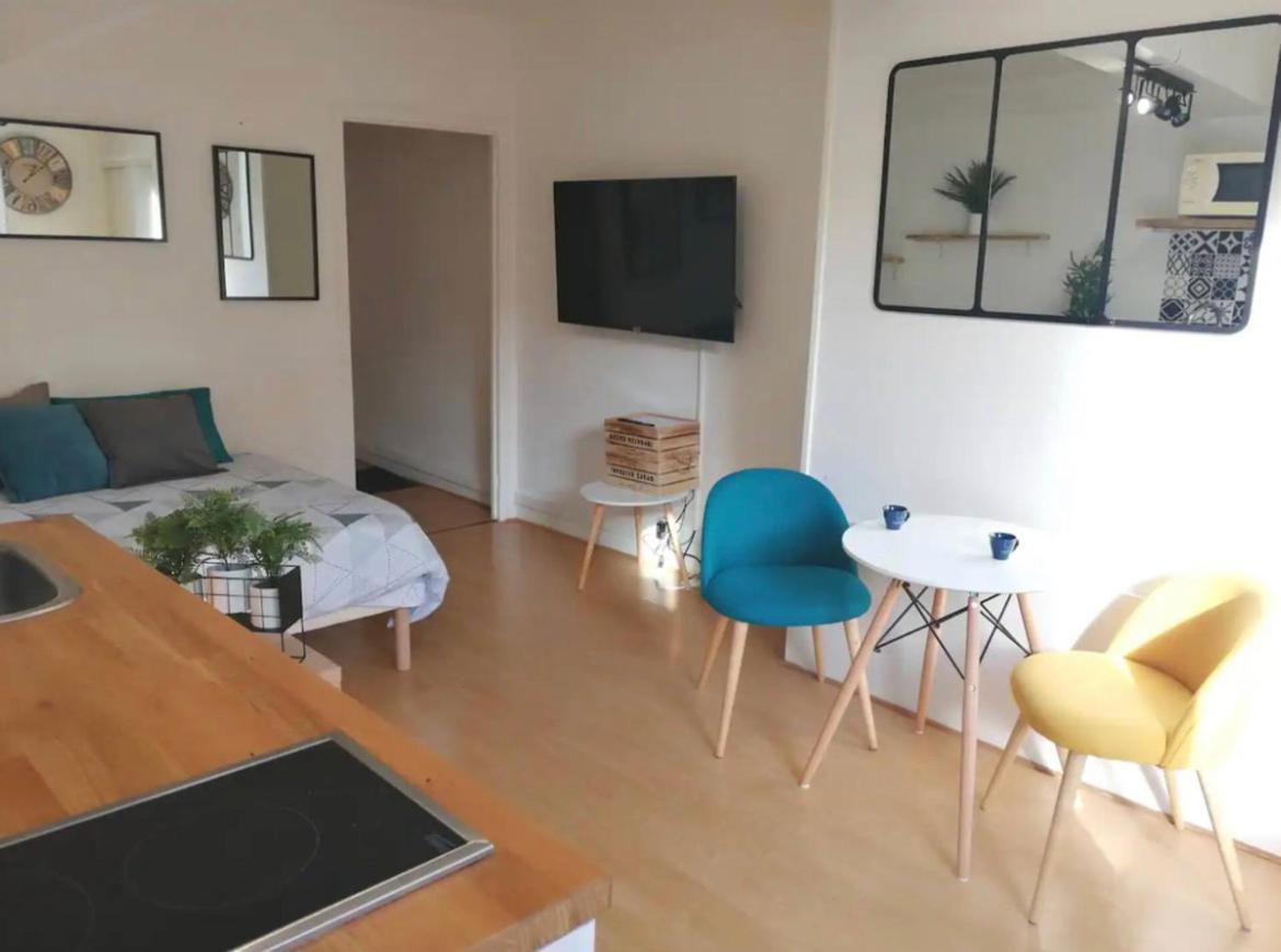 Studio Chaleureux Le Coeur -Troyes Centre Ville Bagian luar foto